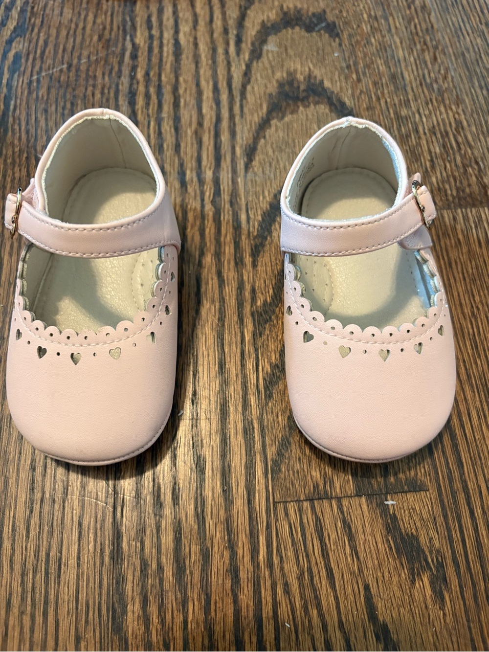 Classic Mary Jane Baby Shoes - Light Pink